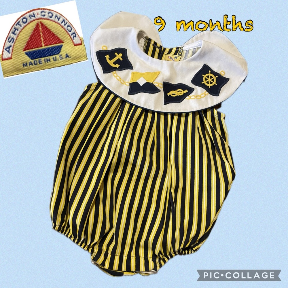 ASHTON CONNOR BOYS JUMPER /     Size:9 months / RARE FIND / Pristine Condition